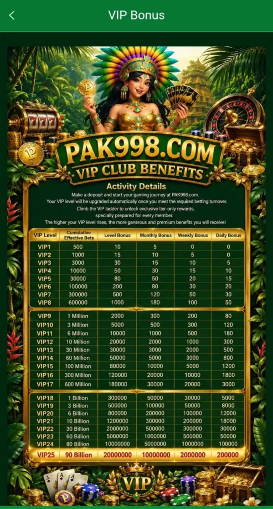 Pak998 game App