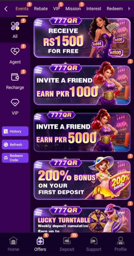 777QR Game App