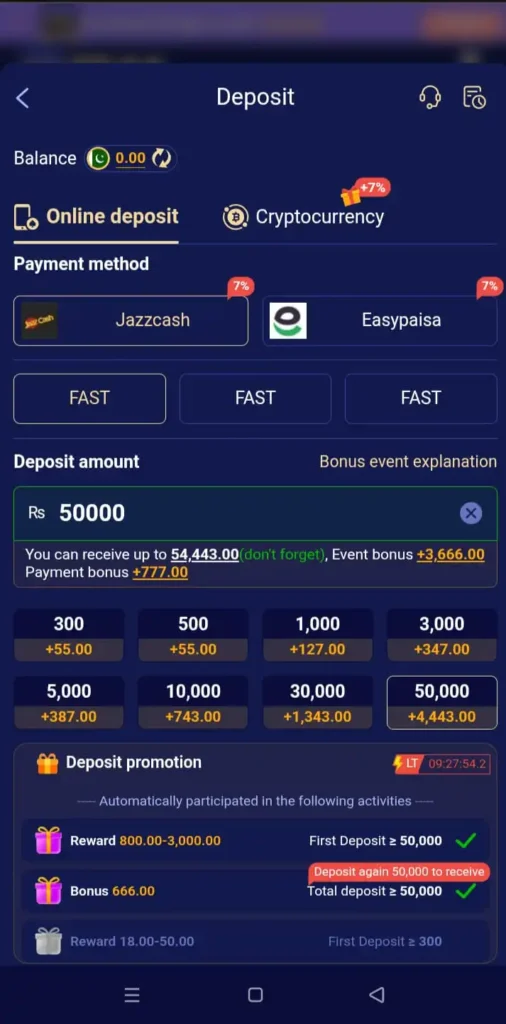Depsosit Process