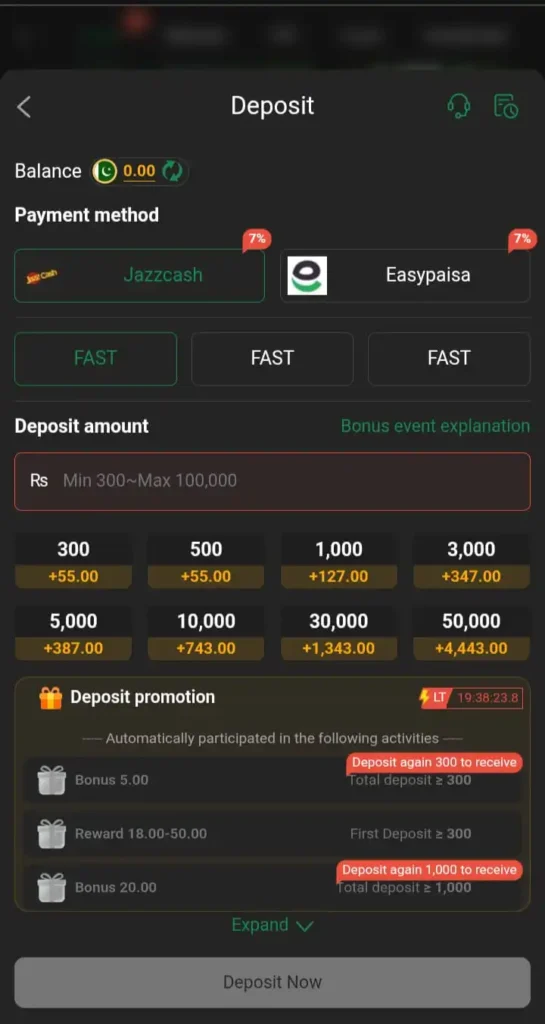 KC99 Game Deposit