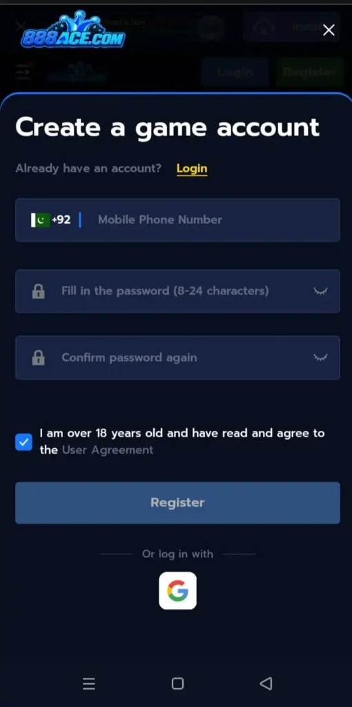 Register Process