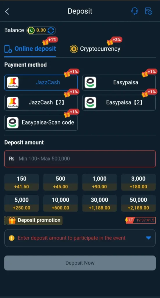 Deposit Process