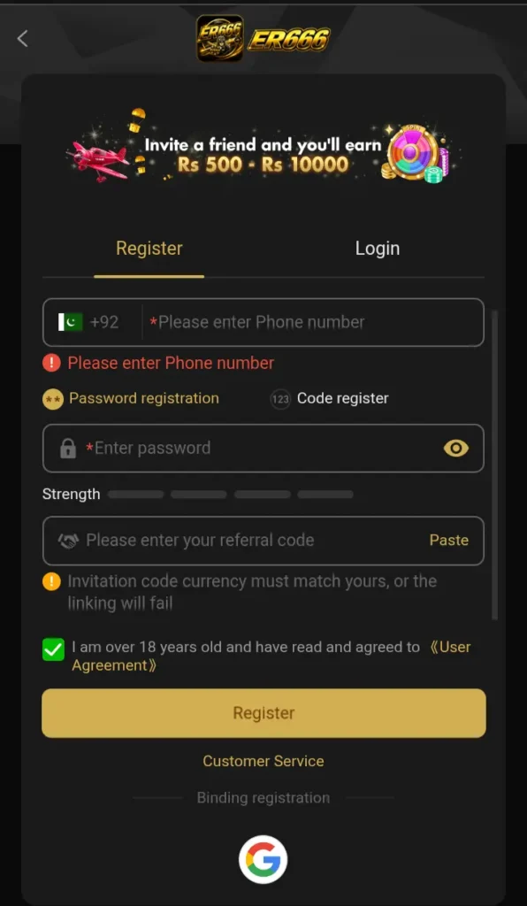 Registration Process